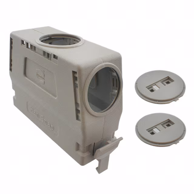 9330240401 HARTING  Alloggiamenti per connettori per impieghi gravosi, cappucci e basi