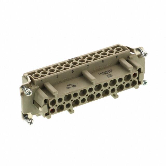 9340102701 HARTING  Módulos de inserción de conectores de alta resistencia