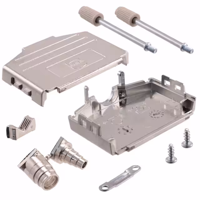 9670250425 HARTING  Capots de connecteurs D-Sub en forme de D