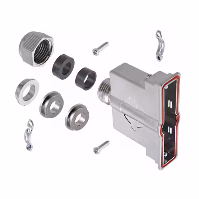 9670500539 HARTING  Capots de connecteurs D-Sub en forme de D