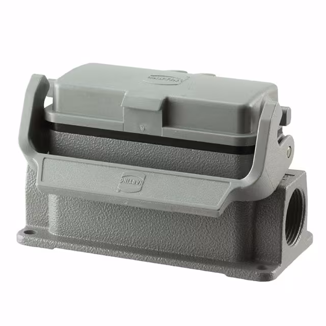 19300161256 HARTING  Alloggiamenti per connettori per impieghi gravosi, cappucci e basi