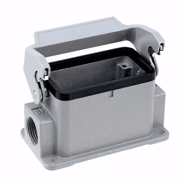 19302101250 HARTING  Alloggiamenti per connettori per impieghi gravosi, cappucci e basi