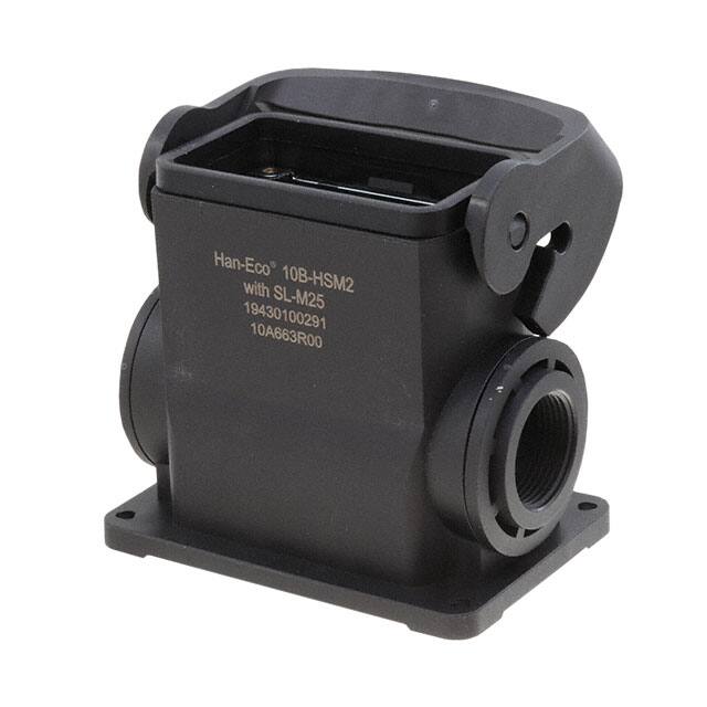 19430100291 HARTING  Gehäuse für Hochleistungs-Steckverbinder, Hauben und Sockel