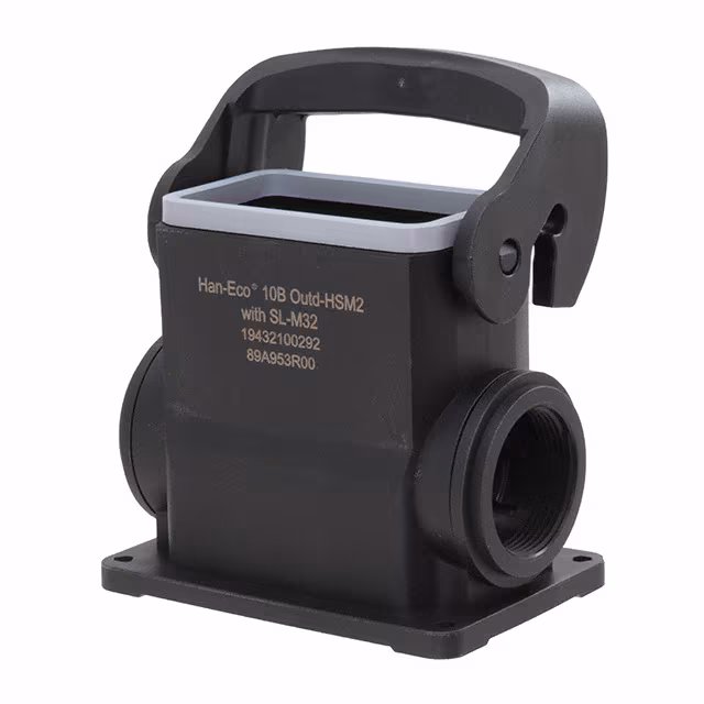 19432100292 HARTING  Gehäuse für Hochleistungs-Steckverbinder, Hauben und Sockel