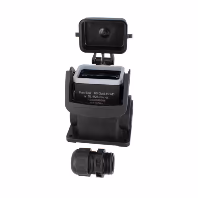 19433060256 HARTING  Boîtiers de connecteurs robustes, capots, bases