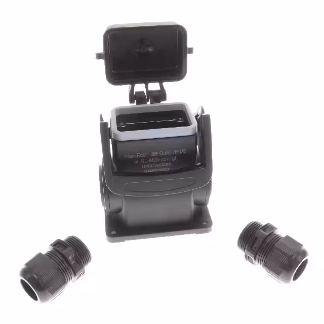 19433060296 HARTING  Heavy Duty Connector Housings Hoods Bases