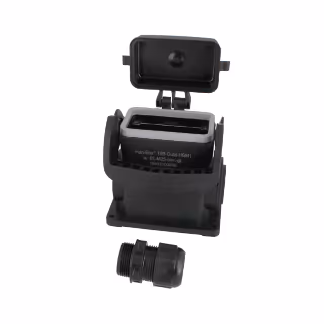 19433100256 HARTING  Heavy Duty Connector Housings Hoods Bases