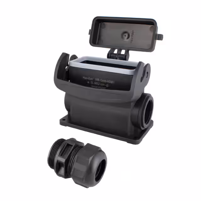 19433160257 HARTING  Alloggiamenti per connettori per impieghi gravosi, cappucci e basi