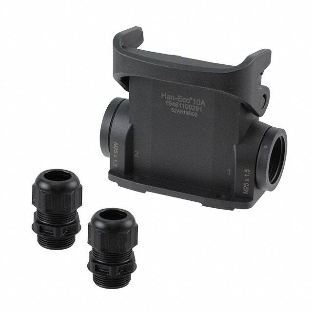 19461100291 HARTING  Heavy Duty Connector Housings Hoods Bases