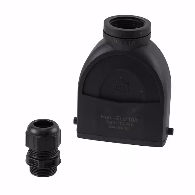 19461100446 HARTING  Carcasas de conectores de alta resistencia, bases y cubiertas