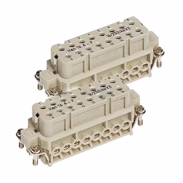 9200162816 HARTING  Moduli di inserti per connettori per impieghi gravosi