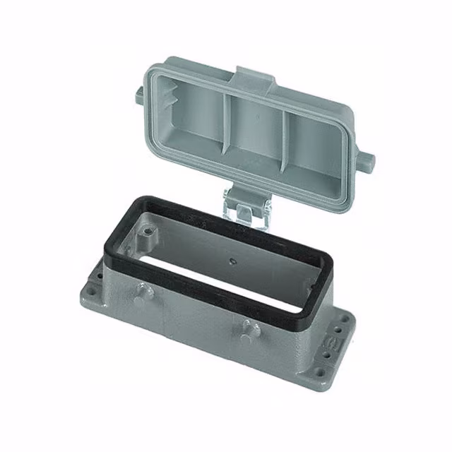 9300160302 HARTING  Alloggiamenti per connettori per impieghi gravosi, cappucci e basi