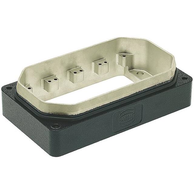 9400480331 HARTING  Carcasas de conectores de alta resistencia, bases y cubiertas