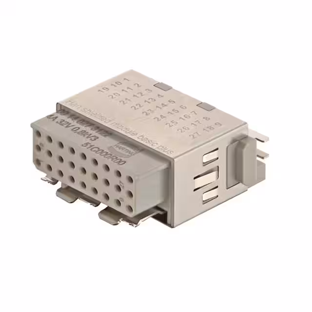 9140273122 HARTING  Moduli di inserti per connettori per impieghi gravosi