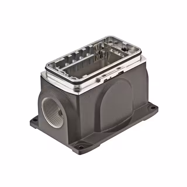 11126001216 HARTING  Carcasas de conectores de alta resistencia, bases y cubiertas