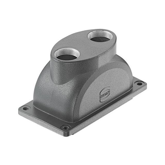 11126001711 HARTING  Carcasas de conectores de alta resistencia, bases y cubiertas