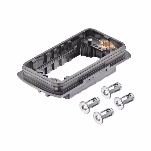 11136000302 HARTING  Carcasas de conectores de alta resistencia, bases y cubiertas