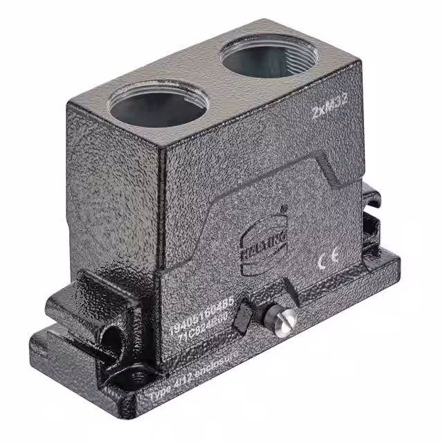 19405160485 HARTING  Heavy Duty Connector Housings Hoods Bases