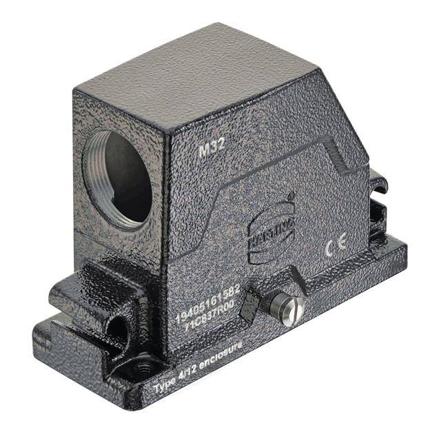 19405161582 HARTING  Alloggiamenti per connettori per impieghi gravosi, cappucci e basi