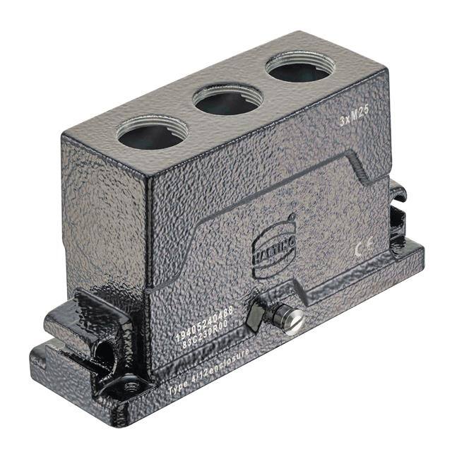 19405240488 HARTING  Gehäuse für Hochleistungs-Steckverbinder, Hauben und Sockel
