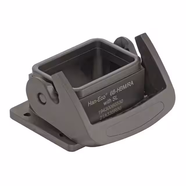 19430060330 HARTING  Carcasas de conectores de alta resistencia, bases y cubiertas