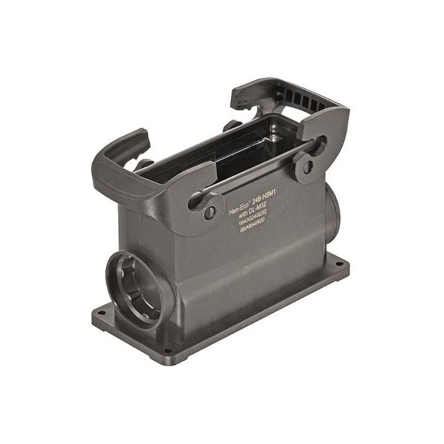 19430240232 HARTING  Heavy Duty Connector Housings Hoods Bases
