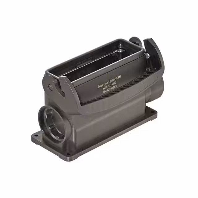 19430240253 HARTING  Alloggiamenti per connettori per impieghi gravosi, cappucci e basi