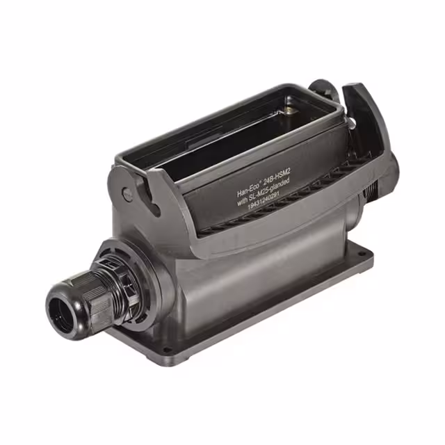 19431240291 HARTING  Alloggiamenti per connettori per impieghi gravosi, cappucci e basi