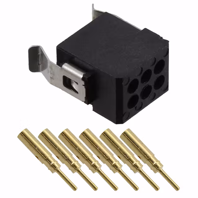 M80-8170605 Harwin Inc.  Free Hanging Panel Mount