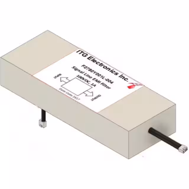 F2780Y001L-004 ITG Electronics, Inc.  Netzfiltermodule