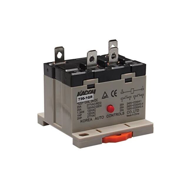 730-1QR-24VDC Kacon  Power Relays Over 2 Amps