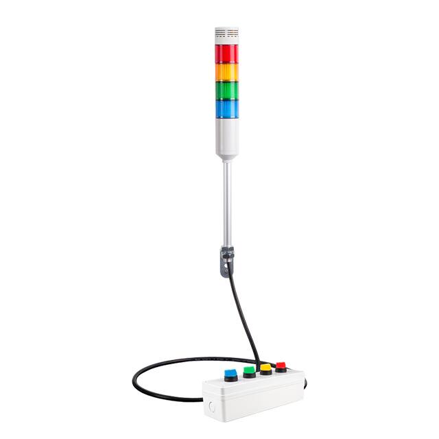 ATESR-10-RYGB-B Menics Balises d'éclairage empilables et composants