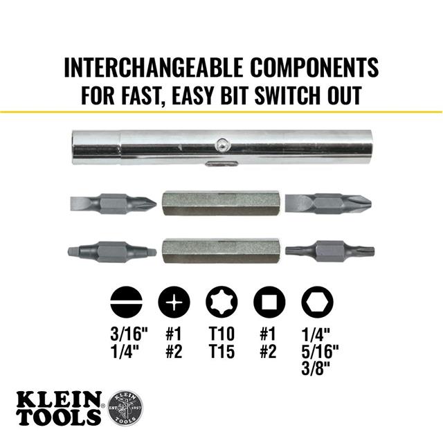 32500 Klein Tools, Inc.  Cacciaviti e cacciaviti a bussola - Set