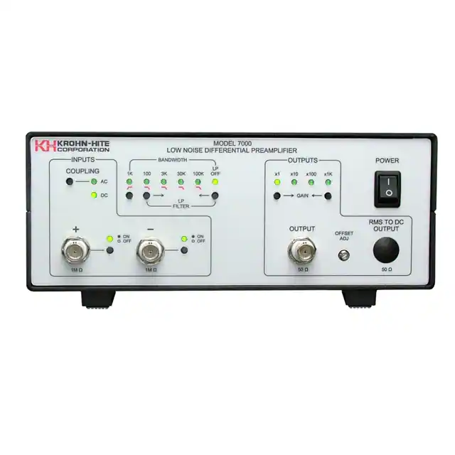 7000 Krohn-Hite Corporation  Equipment - Specialty