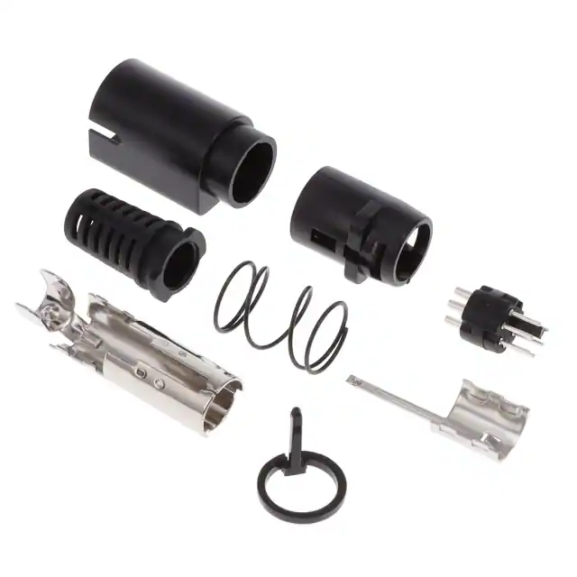 KMDLAX-6P-KPPSR Kycon, Inc.  Circular Connector Assemblies