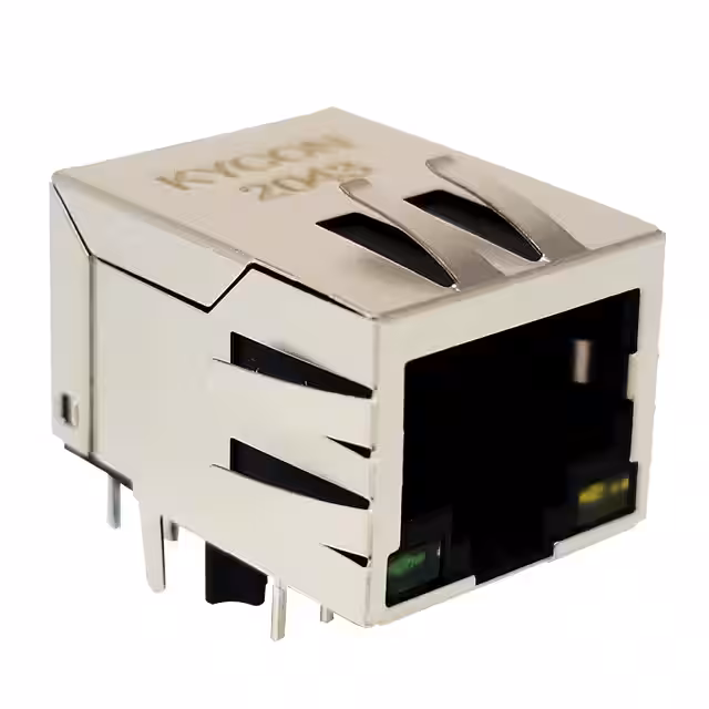 G15LX-110S7-2.5G-G/Y-15 Kycon, Inc.  Jack di connessione modulari con magneti