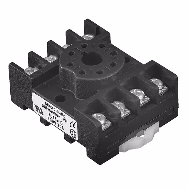 70169-D Macromatic Industrial Controls  Relay Sockets