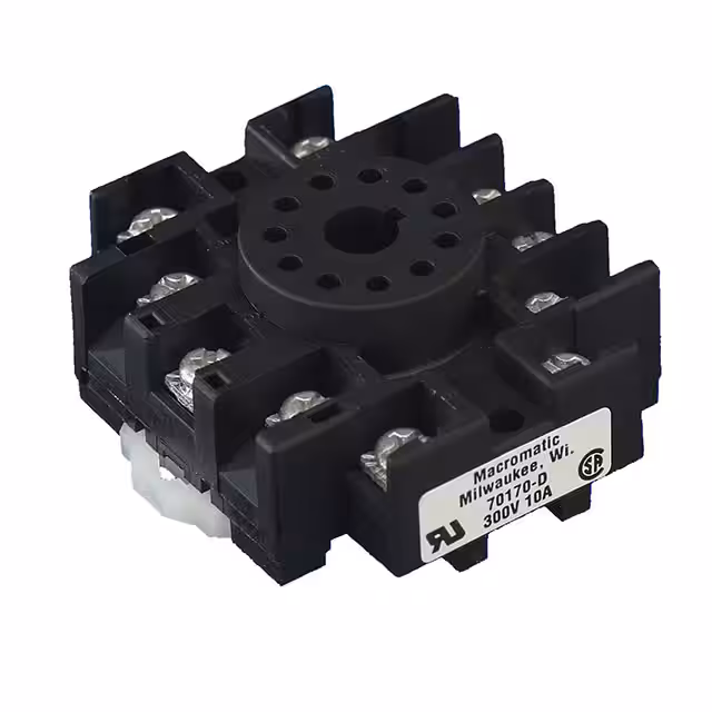 70170-D Macromatic Industrial Controls  Relaissockel