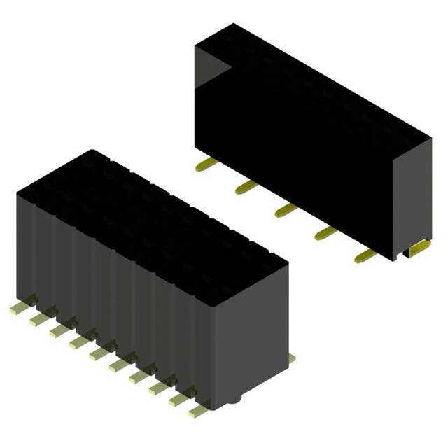 SMSS-620-D-04-H-V-TR-P-LF Major League Electronics  Headers Receptacles Female Sockets