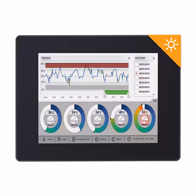 PC1210APH-A04M7B Maple Systems Inc  Industrial PCs