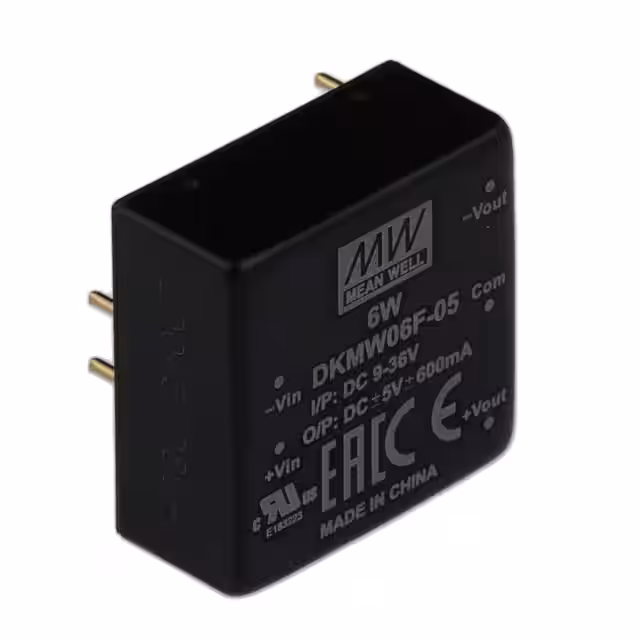 DKMW06F-05 MEAN WELL USA Inc.  DC DC Converters