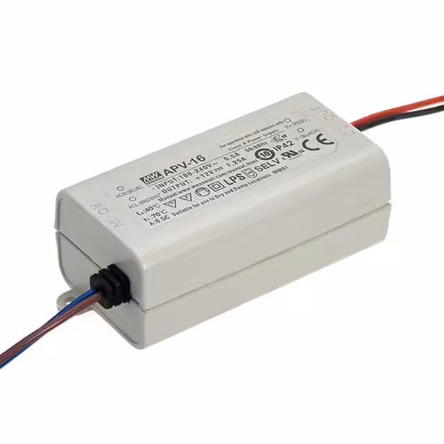 APV-16-12 MEAN WELL USA Inc.  LED Drivers
