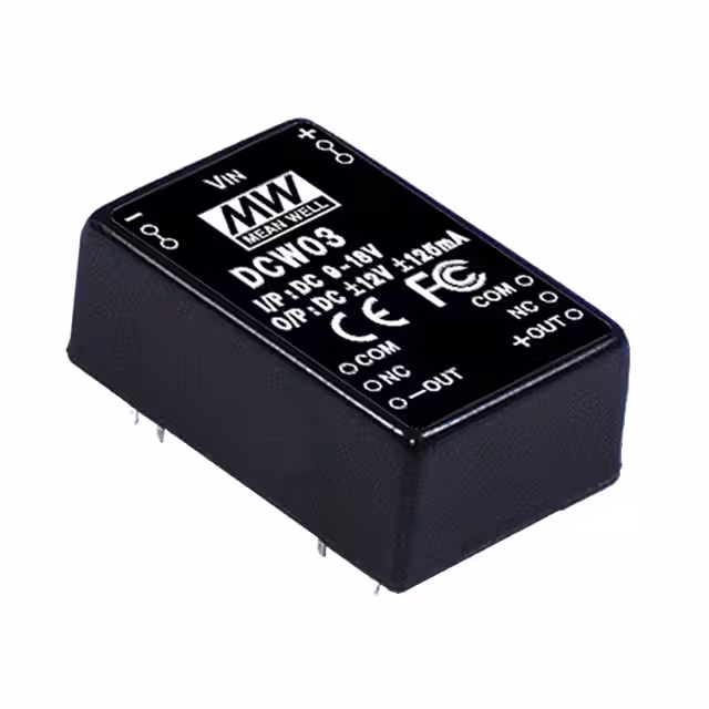 DCW03A-05 MEAN WELL USA Inc.  DC DC Converters