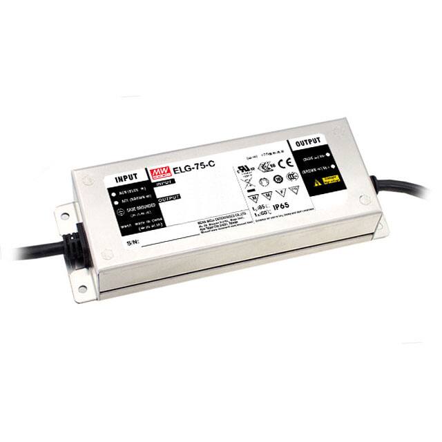 ELG-75-C500DA MEAN WELL USA Inc.  LED Drivers