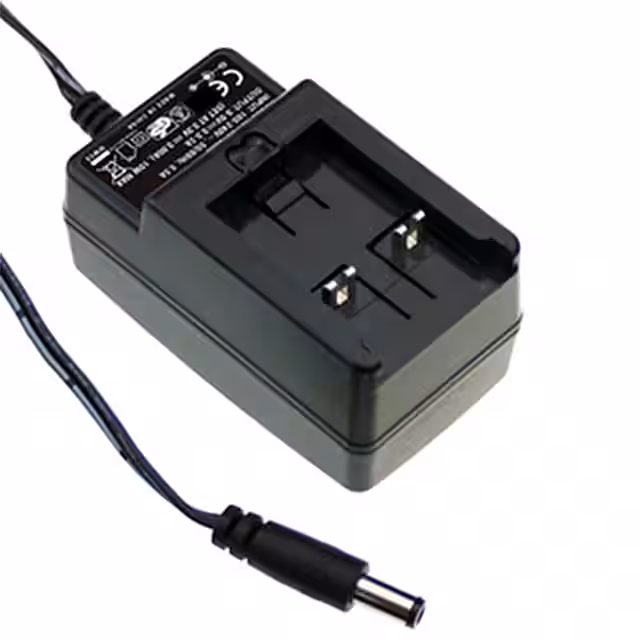 GE30I24-P1J MEAN WELL USA Inc.  Adattatori da parete da tavolo CA CC