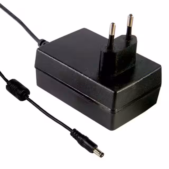 GSM25E07-P1J MEAN WELL USA Inc.  Adaptadores de pared de escritorio de CA y CC