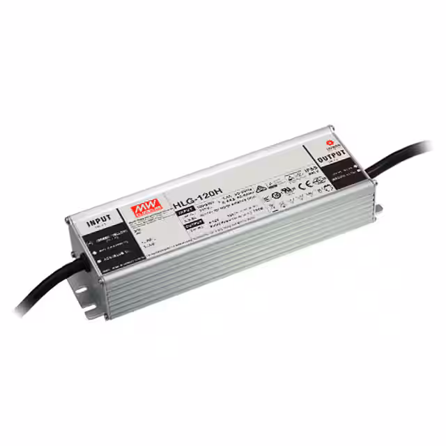 HLG-120H-24A MEAN WELL USA Inc.  LED Drivers