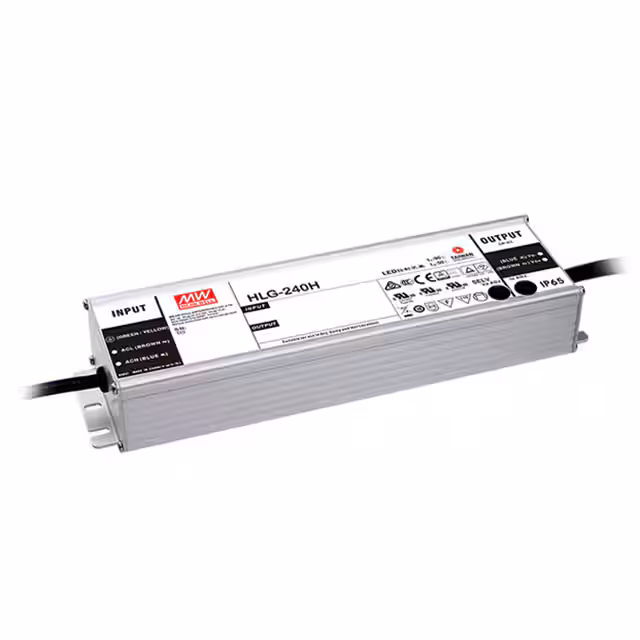 HLG-240H-24AB MEAN WELL USA Inc.  LED Drivers