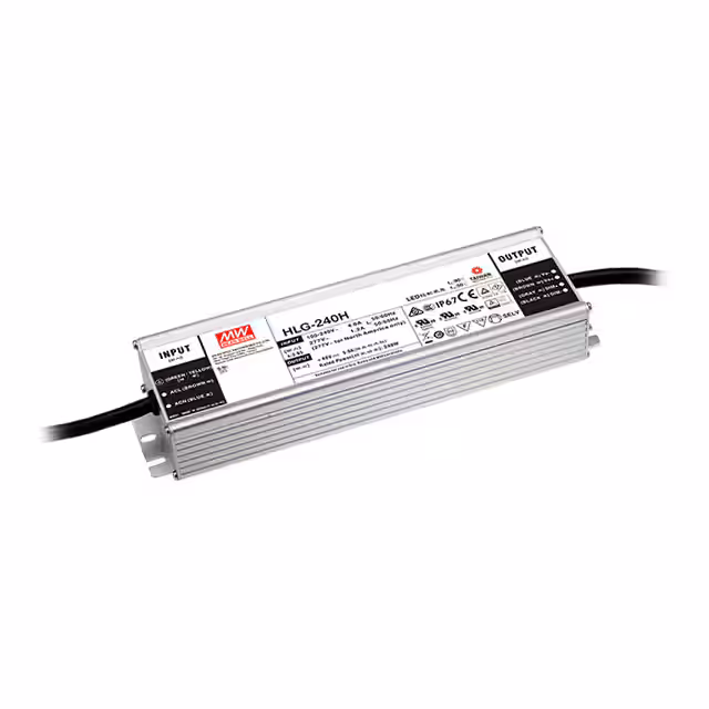 HLG-240H-12B MEAN WELL USA Inc.  LED Drivers