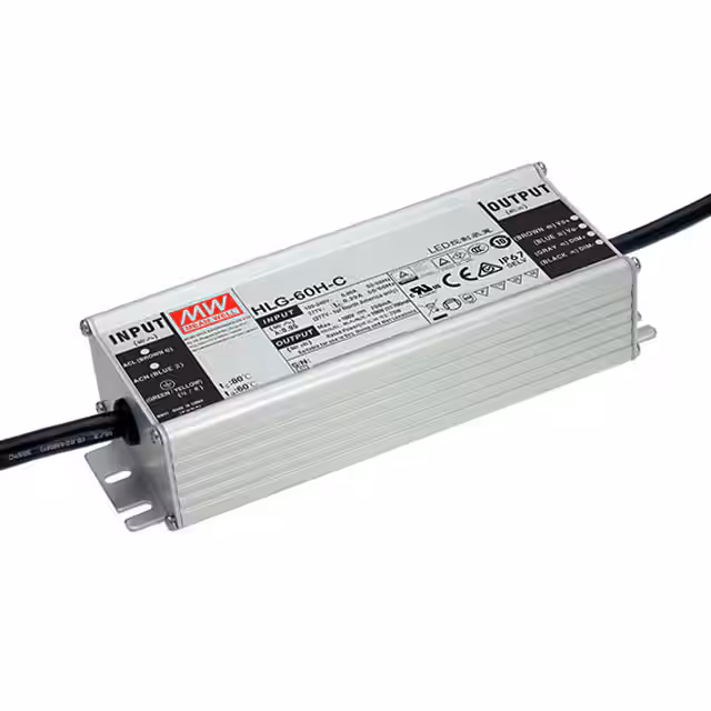 HLG-60H-C700A MEAN WELL USA Inc.  LED Drivers